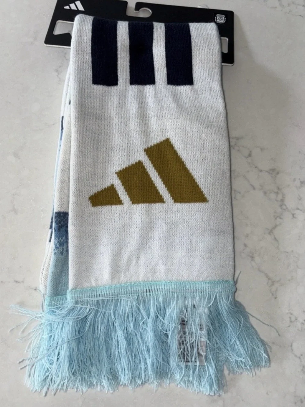 Adidas Argentina National Team 26  Football Scarf -Adidas KE1385- World Cup 2026